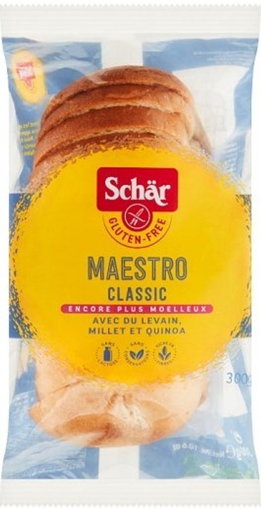 Schär Classic bez lepku krájený chléb (300g), 37596 Obrázek produktu 