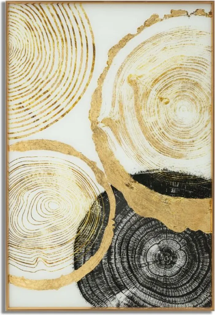 Tableau Woody Mauro Ferretti en verre multicolore 60x90 cm design
