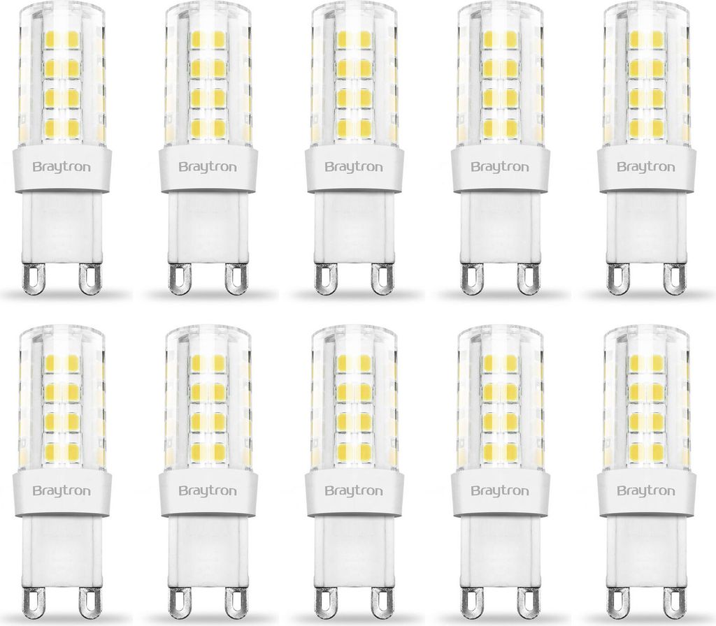 10x Sparset G9 5 Watt LED Leuchtmittel Lampe 420lm 230V Stiftsockel 360° Licht Kaltweiß