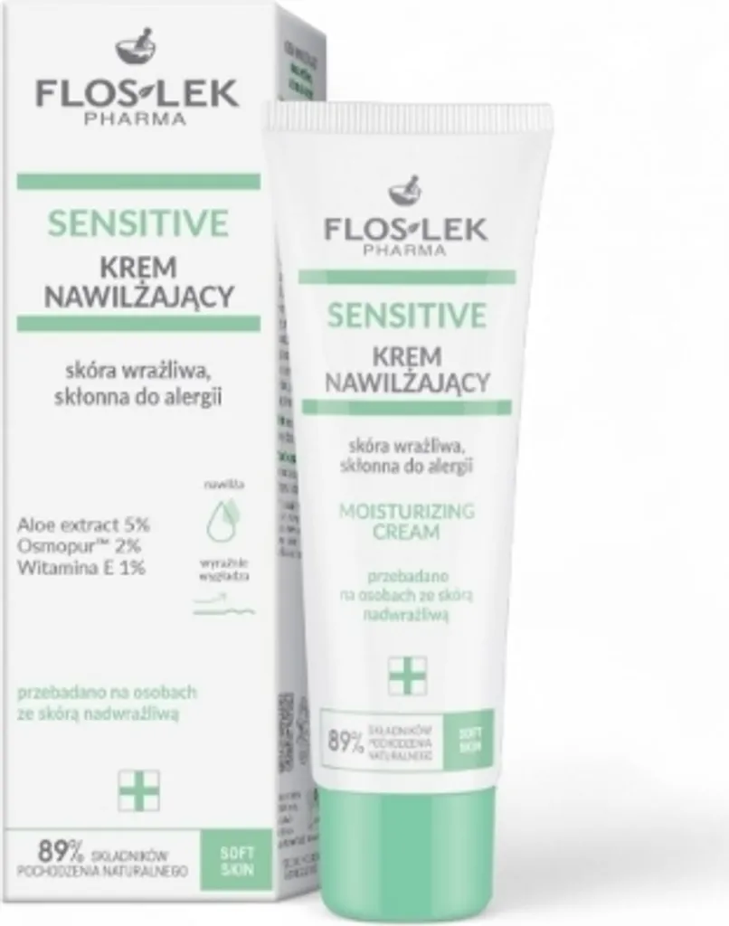 Crème Visage Régénérante Peau Sensible Floslek Pharma Hypoallergénique 50ml