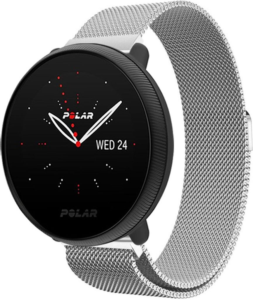 Strap-it Milanese Armband - Kompatibel mit Polar Ignite 2Armband Ersatzarmband Edelstahl Armband mit Magnetverschluss Sportuhr zubehör für smartw...