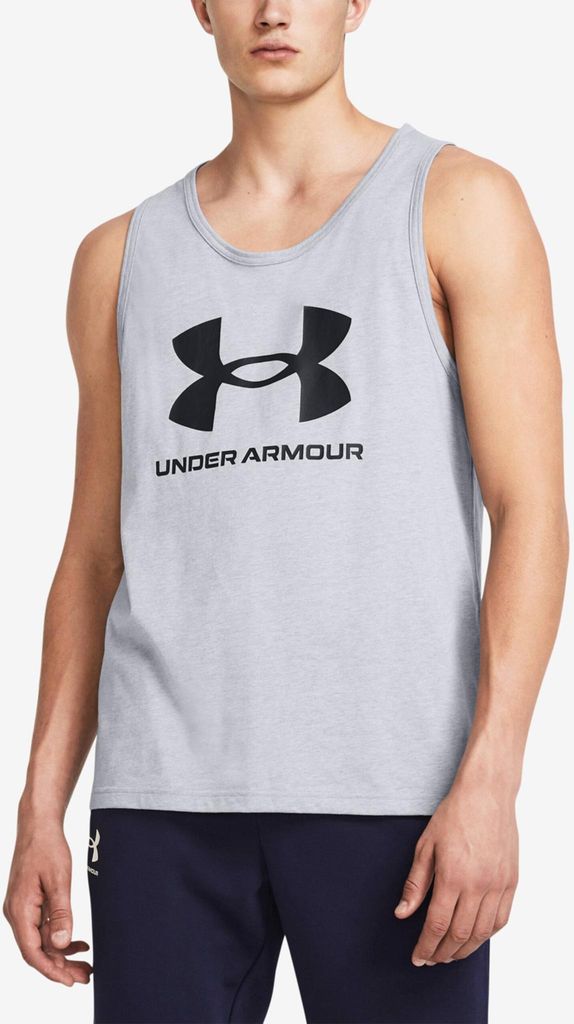 Under Armour Ua Sportstyle Logo Tank-Gry 1382883-035__MD