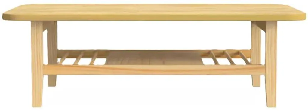 Table basse de salon pour apéritifs et rangement, format 120 x 60 cm