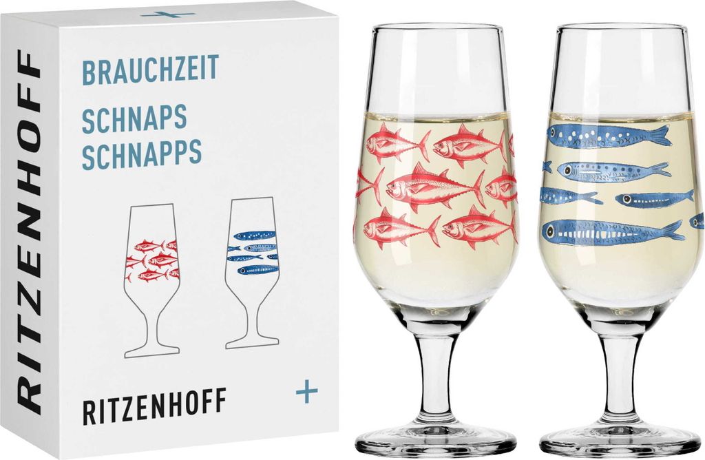 Brauchzeit Schnapsglas-Set #3, #4 Von Daniela Garreton