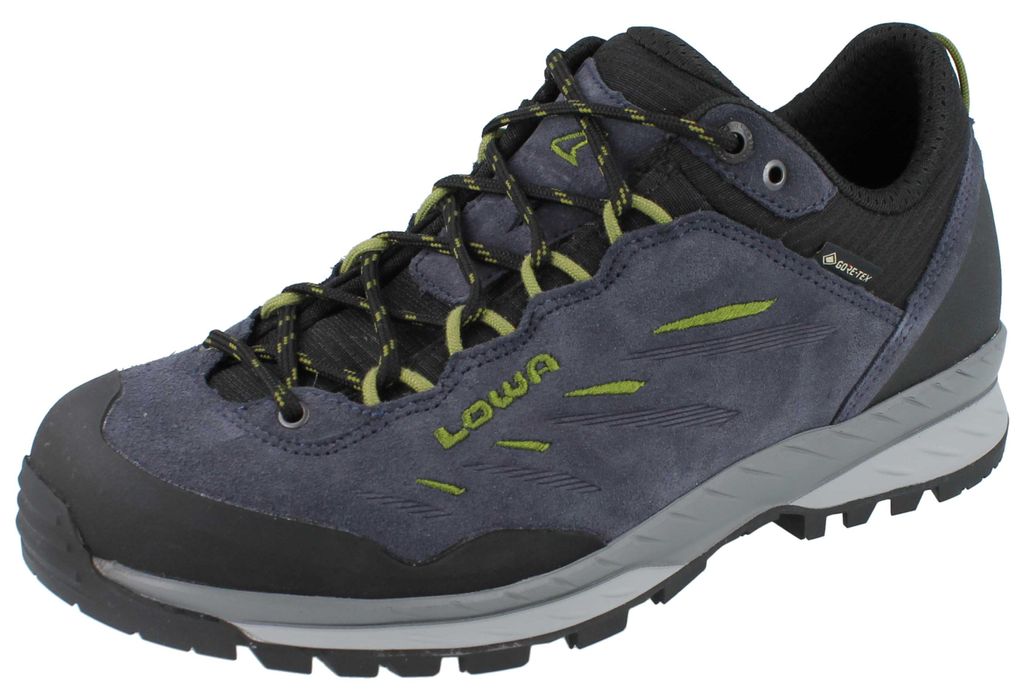 LOWA Delago GTX Herren Trekkingschuhe blau Produktbild 