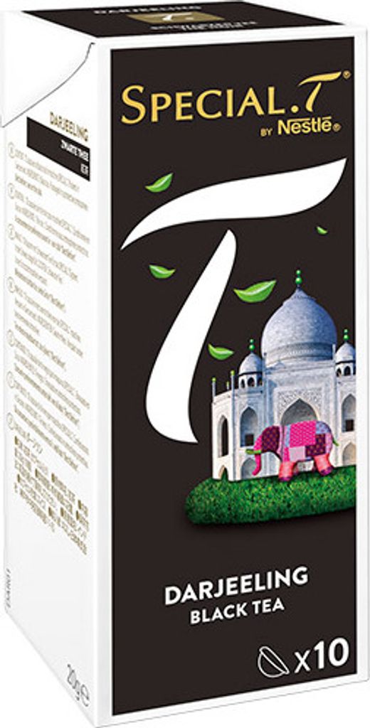 Schwarzer Tee Darjeeling 10 Kapseln