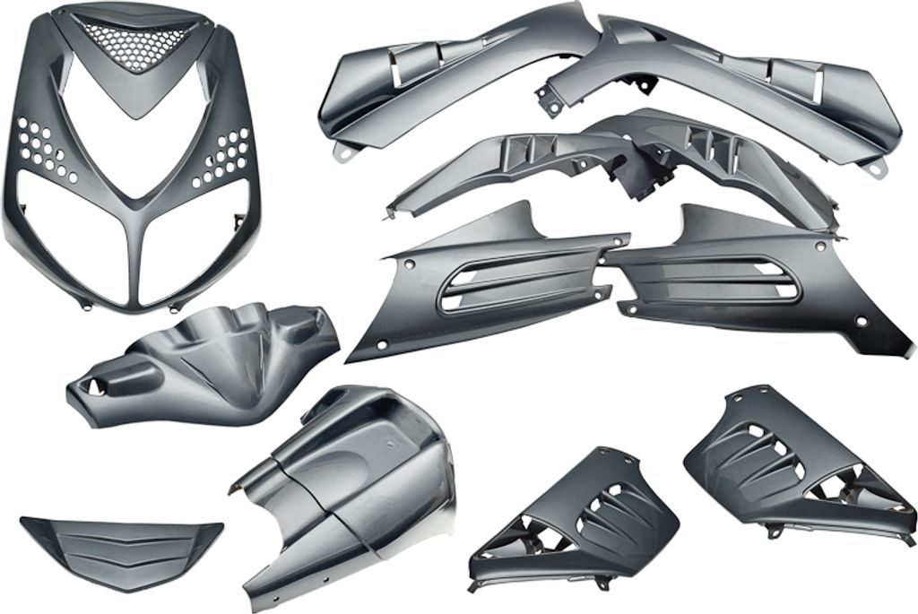 Zestaw owiewek Peugeot Speedfight 13 części szary antracyt Zdjęcie produktu 