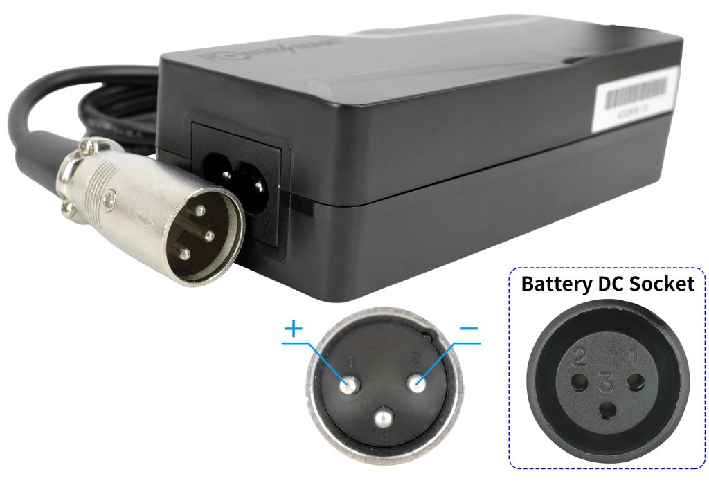 PowerSmart CHARGEUR 36V pour O2feel, iPowerPack SHC-8100LC Image du produit 