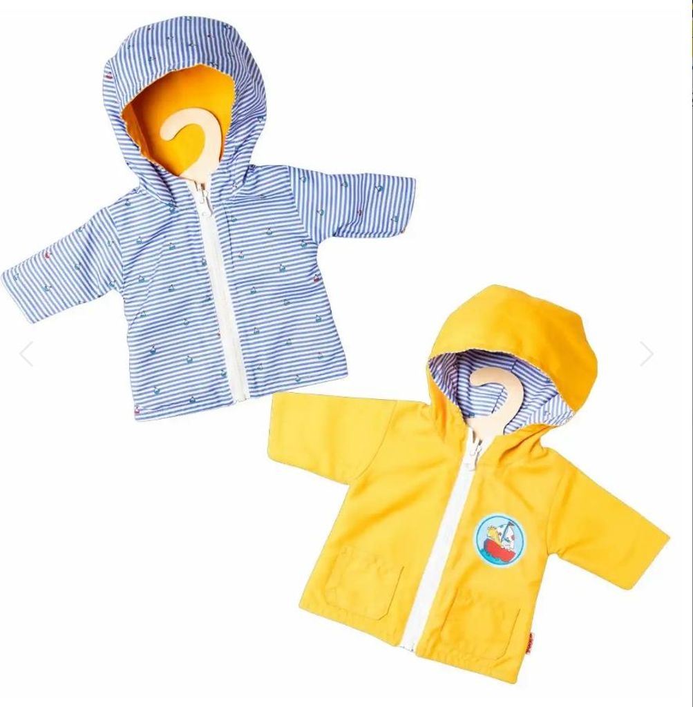 Imperméable pour poupées double face, 35-45 cm Image du produit 