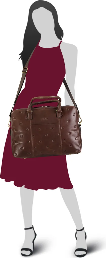 Borsa Laptop Pelle 15 Pollici Don Leon - Design Business Elegante - 12