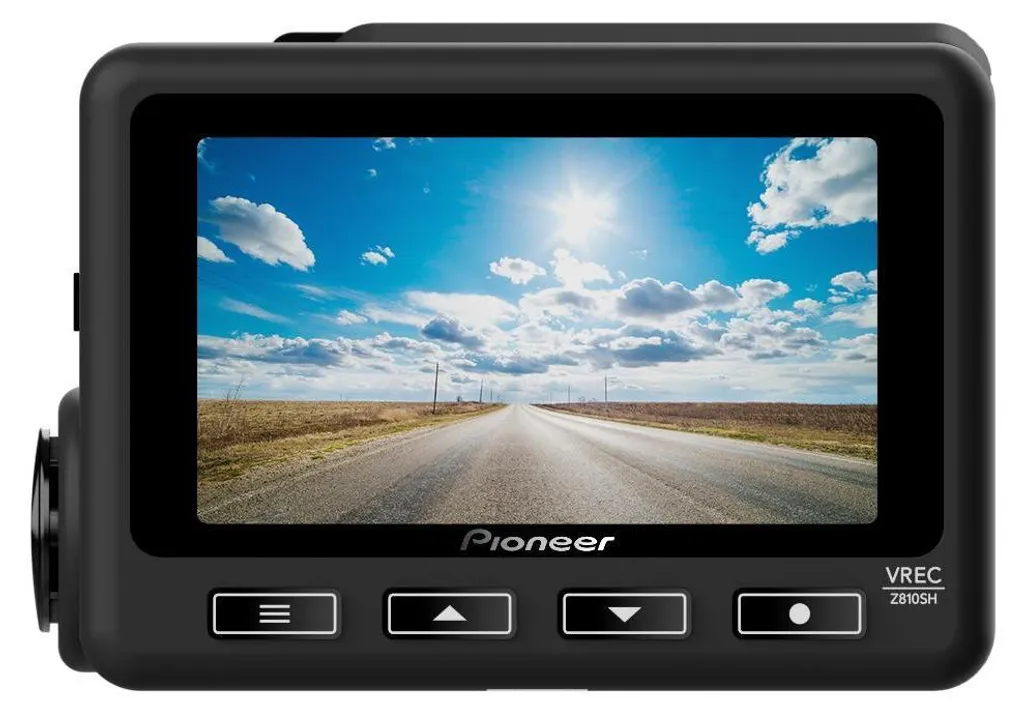Pioneer VREC-Z810SH Caméra de Voiture Dashcam 4K UHD avec GPS et Wi-Fi