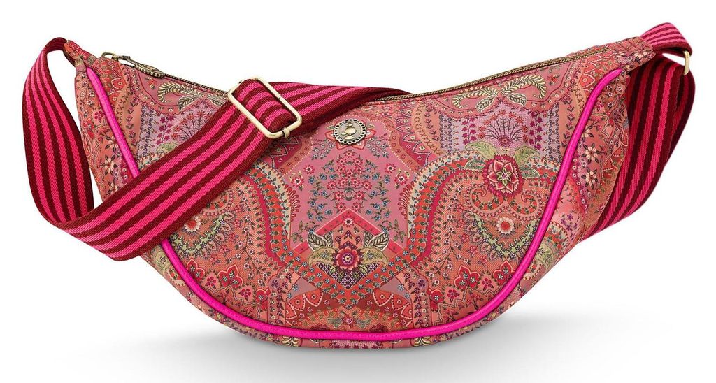 Pip Studio Umhängetasche Freya Half Moon Cross Body Bag Red rot