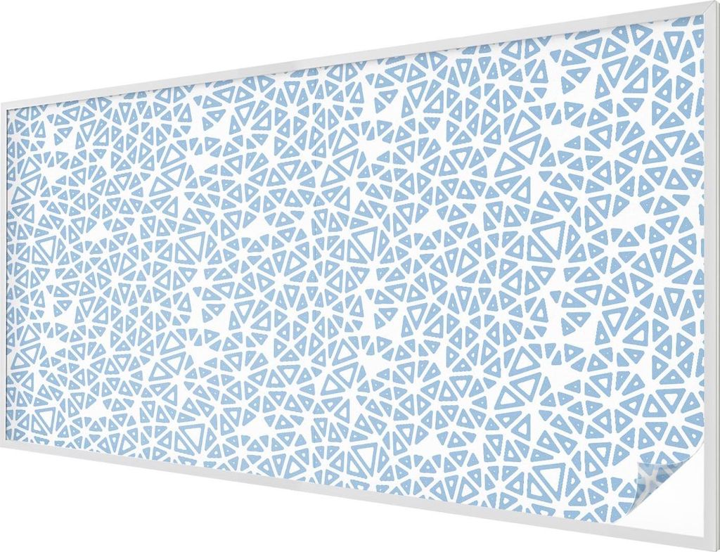 Buntglas Fensterfolie – 200x100 cm – Stained-Glass Design – blickdichte dekorative Sichtschutzfolie – selbstklebend, UV-Schutz – Geometri...