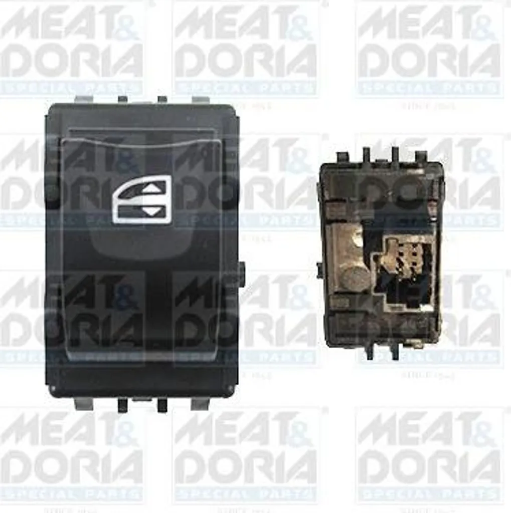 Commutateur de vitre 809600750R MEAT & DORIA 26182 Finition Premium