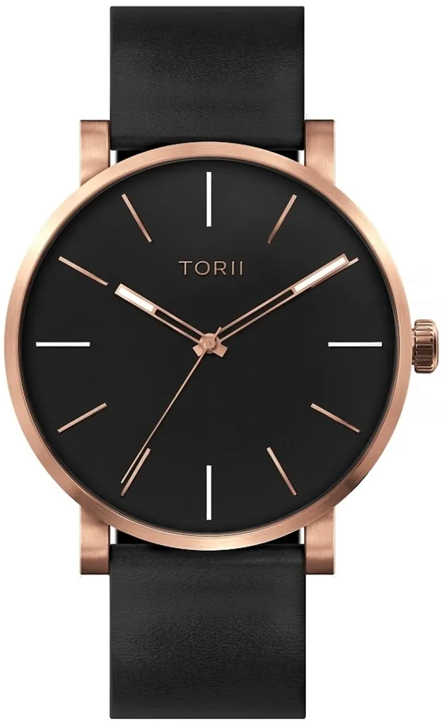 Regala un TORII R45BL.BR: L'Orologio Nero da Uomo per Momenti Indimenticabili