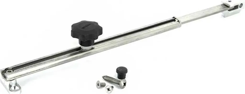 Ferrures de Réglage 260 mm Vetus Libero Anthracite en Alliage Résistant