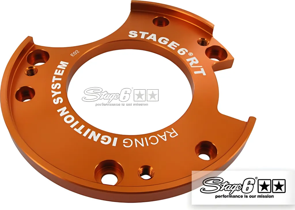 Support stator Stage6 R/T haute précision pour rotor interne AM6 Derbi