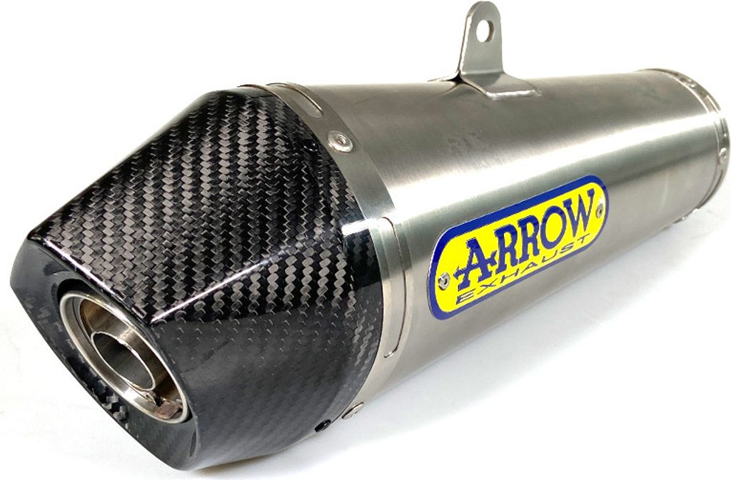ARROW Auspuff X-KONE für Aprilia RS4 125 2017-, Edelstahl (Nur mit ARROW Zwischenrohr)