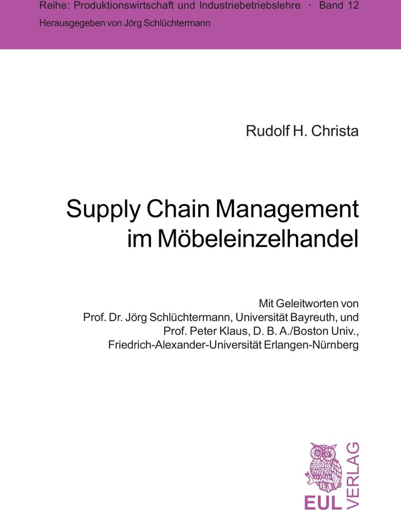 Supply Chain Management im Möbeleinzelhandel
