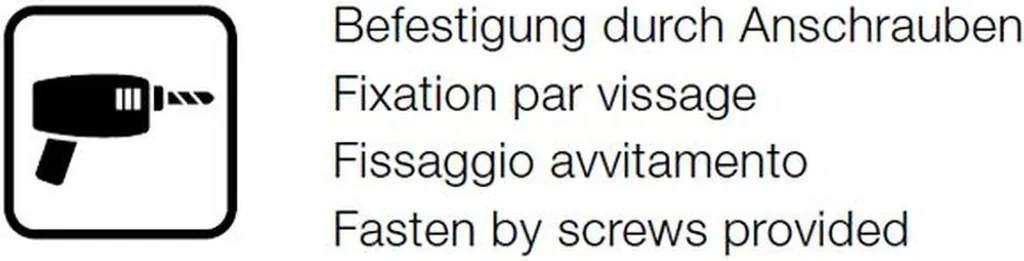 Spirella doppio portasciugamani in acciaio inox porta asciugamani bagno NYO - 60cm - da avvitare o incollare