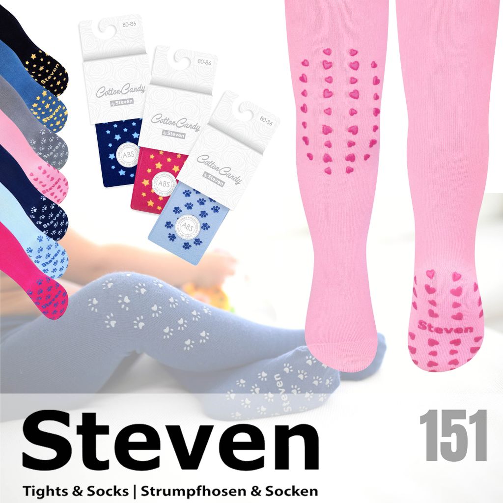 Steven crawling punčocháče s ABS pro děti protiskluzové Obrázek produktu 6