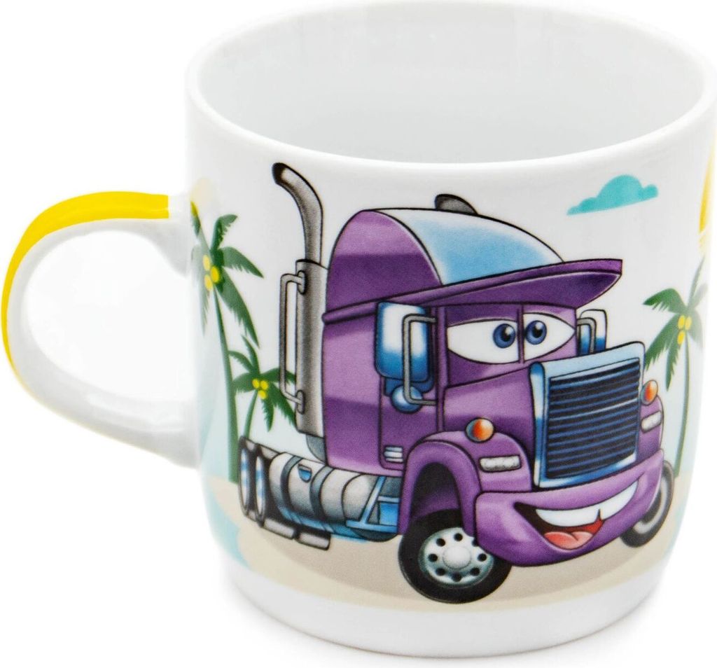 Hrnek dětský porcelán 230ml TRUCK Obrázek produktu 