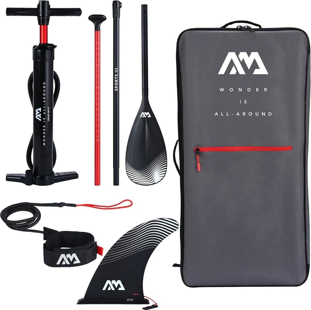 AQUA MARINA MONSTER 12'0" iSUP Board Set aufblasbar Stand Produktbild 13