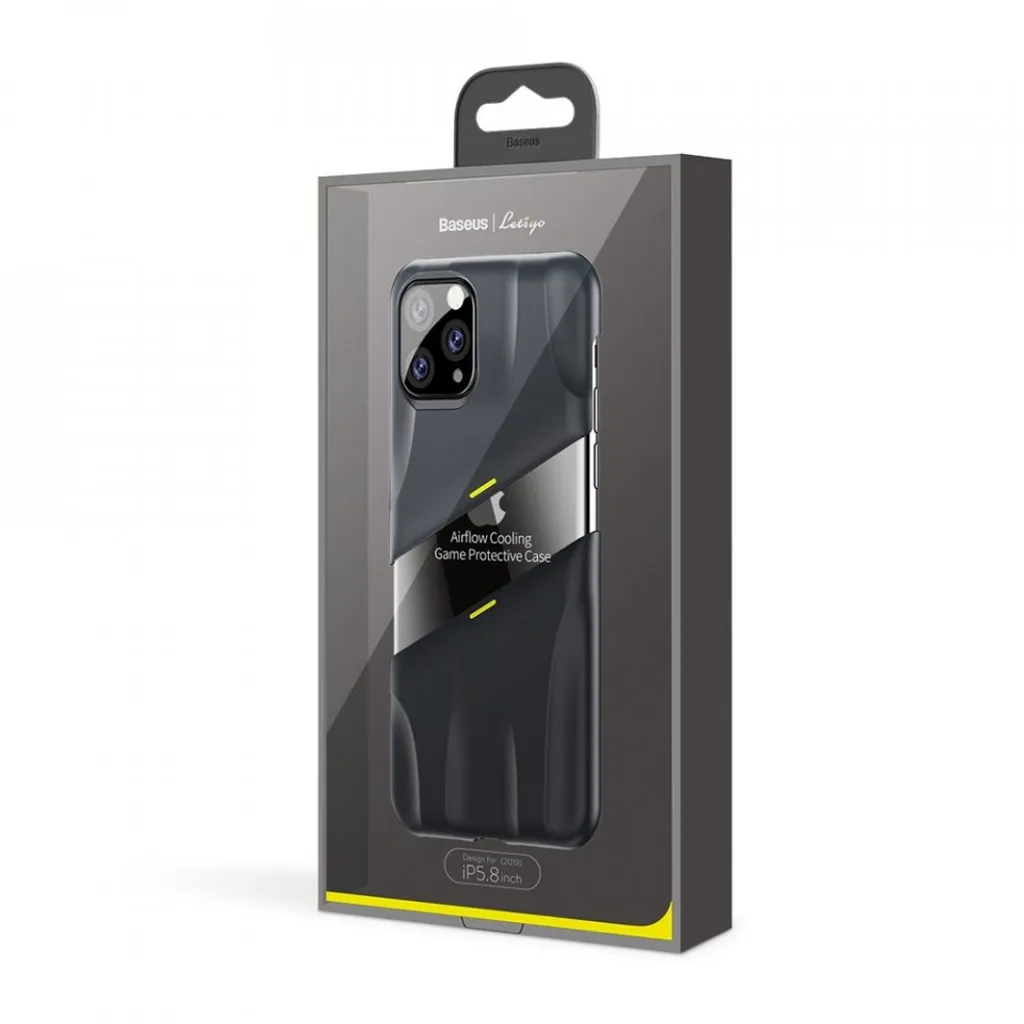 Coque Baseus Let's go Airflow iPhone 11 Pro Gris WIAPIPH58S-GMGY - 4
