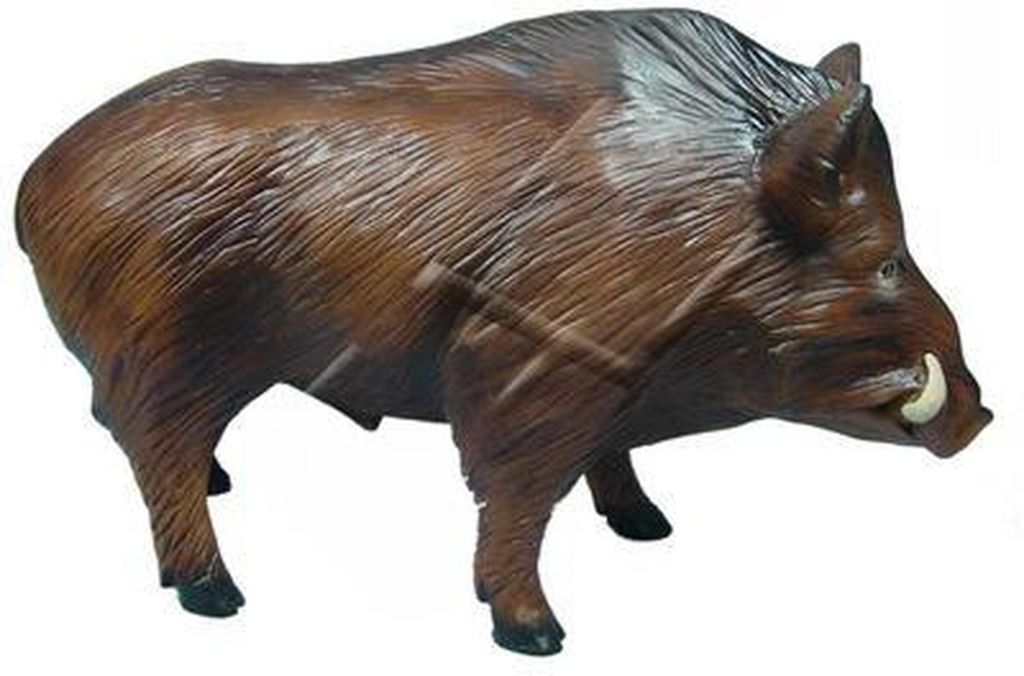 Wildschwein Figur Garten Statue Skulptur Figuren Skulpturen Dekoration Deko Neu