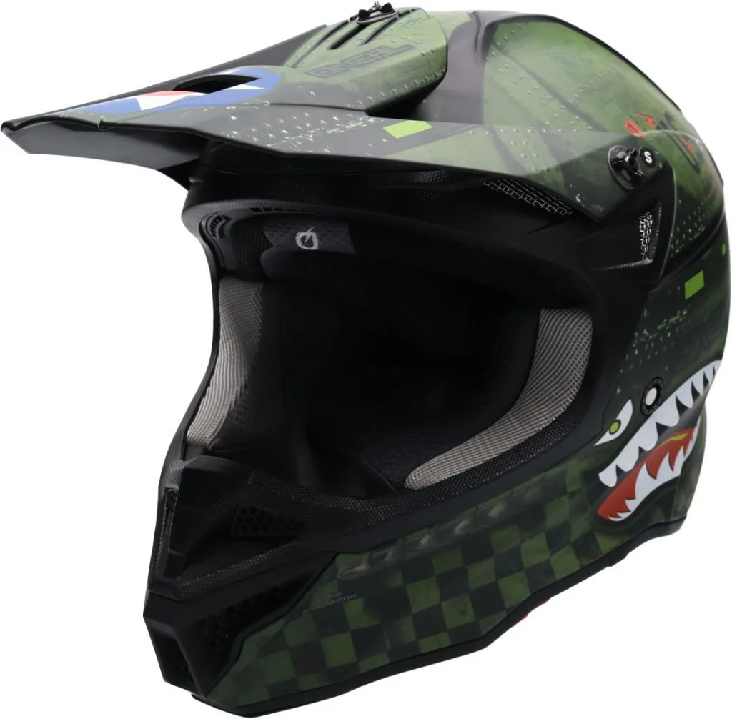 Casque de Moto Cross O'NEAL 5Srs Warhawk V.22 XL avec Protection ABS