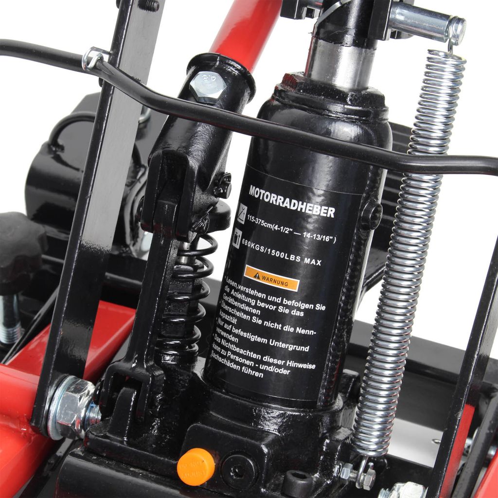 Wiltec Motorradheber bis zu 680kg für Motorräder ATVs und Produktbild 8