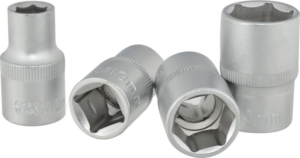 4 Stk Torx 10-13-17-19mm Steckschlüssel Buchseneinsatz Produktbild 