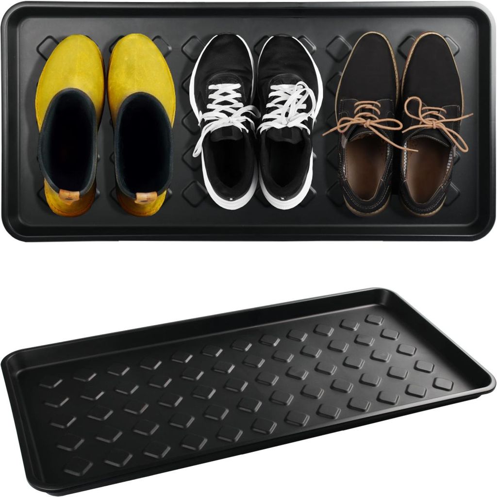 Schuhabtropfschale Schuhmatte 71,5 x 34,5 cm aus Kunststoff Produktbild 