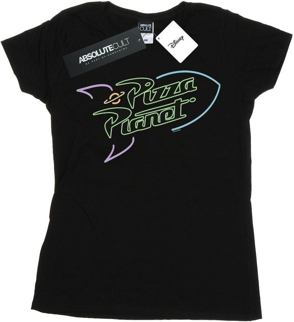Disney - "Toy Story Pizza Planet" T-Shirt für Damen BI44385 (L) (Schwarz)