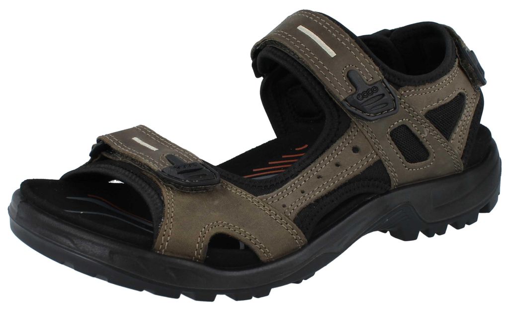 ECCO Offroad Yucatan Herren Trekkingsandale grün schwarz Produktbild 