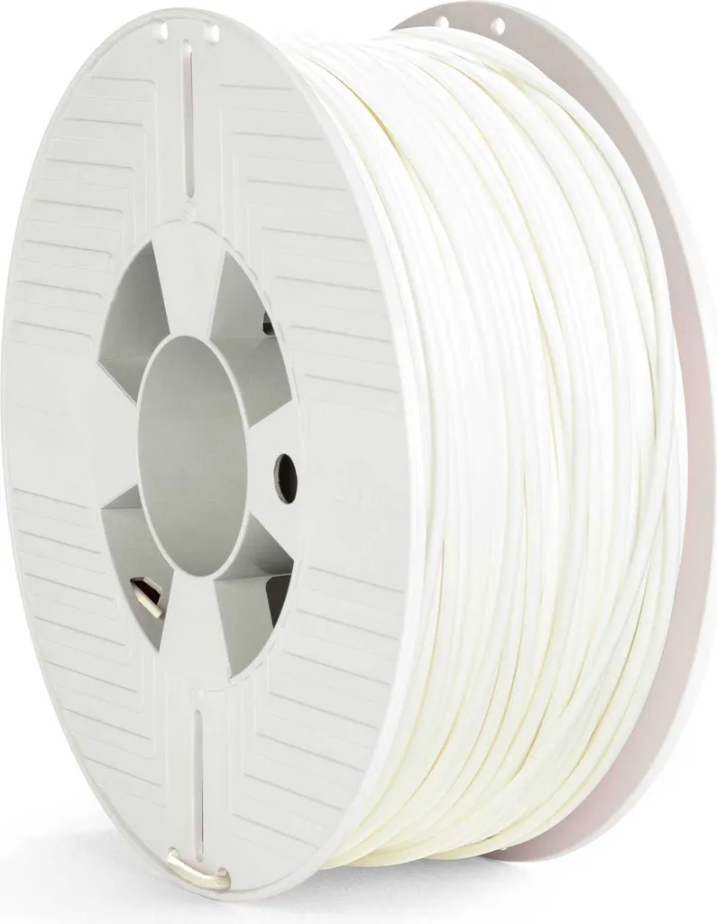 Filament PLA Verbatim 2.85mm 1kg blanc pour imprimante 3D FDM