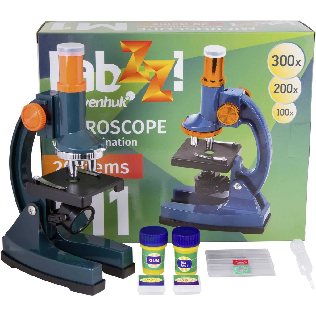 Microscope Levenhuk LabZZ M1 pour Enfant avec Kit d'Expériences Inclus - 10