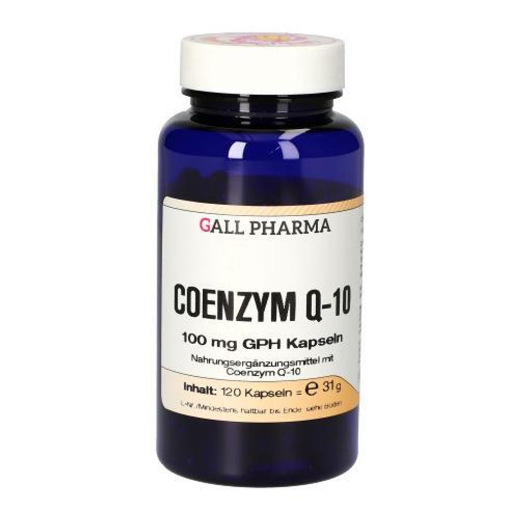 Coenzym Q10 100 mg Gph Kapseln 120 St