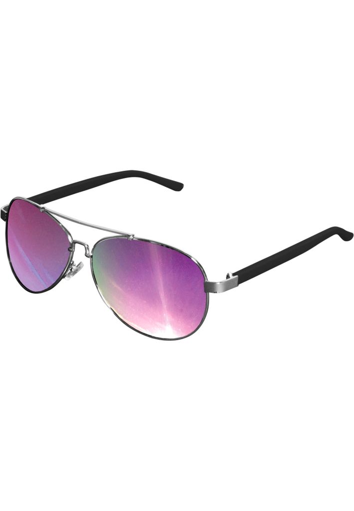 MSTRDS Herren Sunglasses Mumbo Mirror 10497, color:silber/lila, size:one size