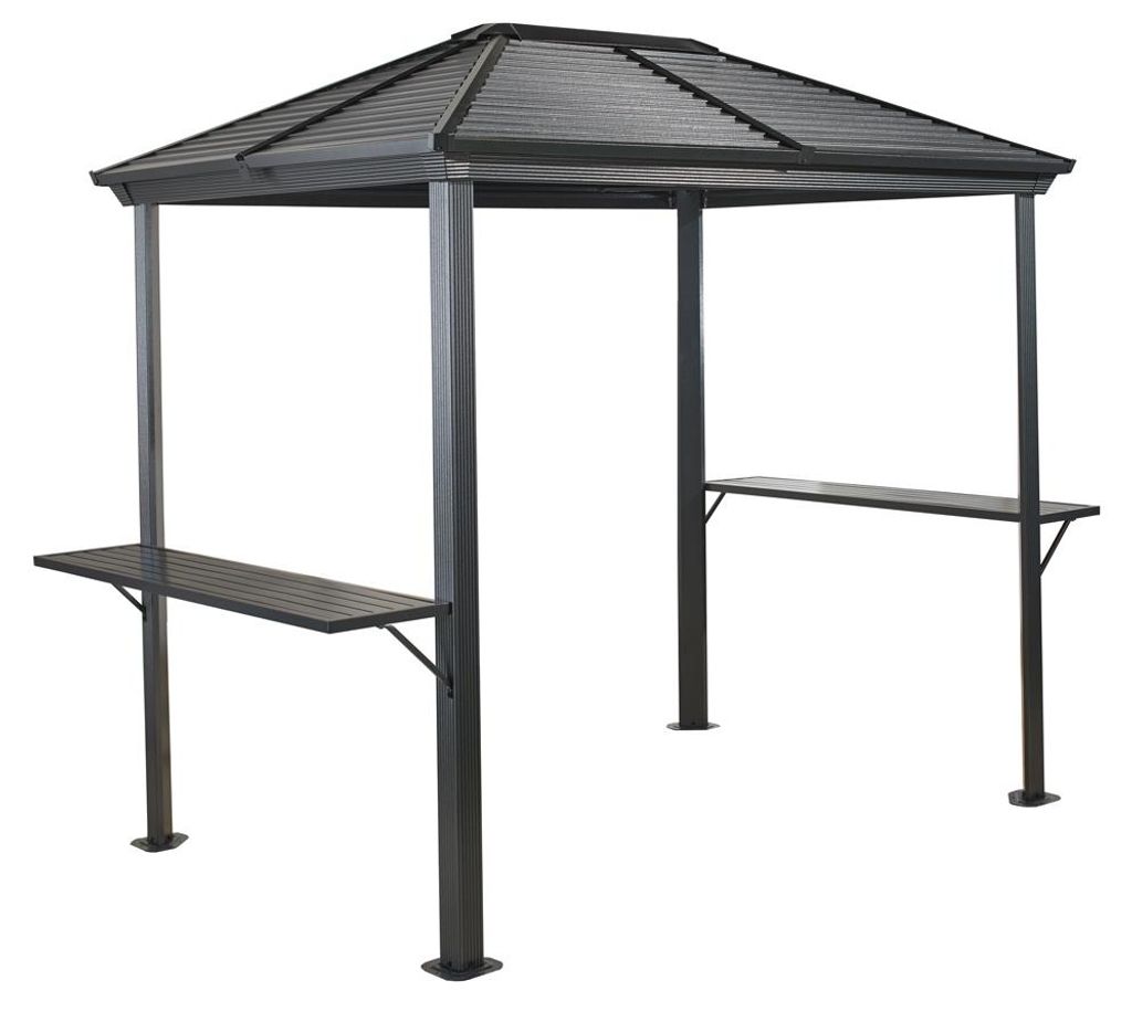 Sojag Ventura 58 Aluminium Grillpavillon mit Seitenablagen Produktbild 