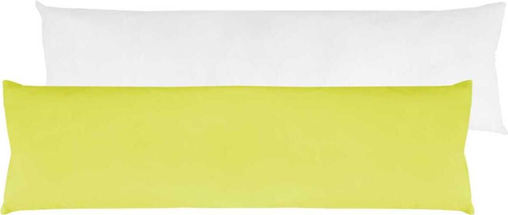 Povlak na polštář pro spánek na boku, zelený, cca 40 x 140 Obrázek produktu 