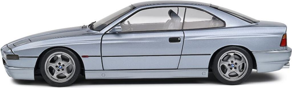 BMW 850 (E31) CSI silber - Modellauto 1:18 Solido Produktbild 19