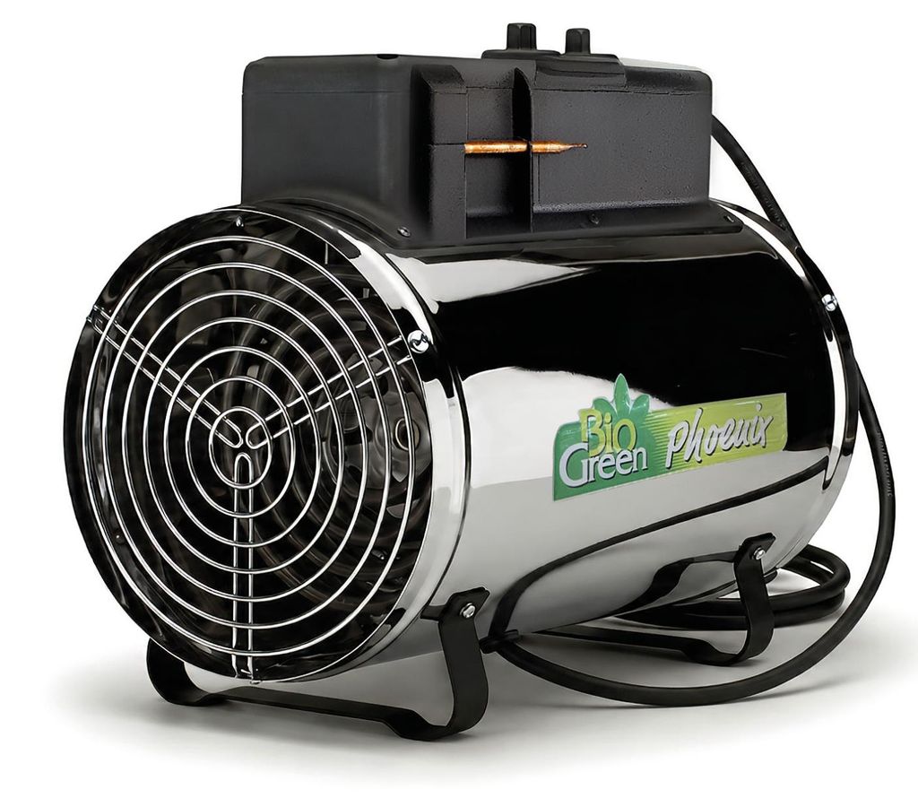 BioGreen Gewächshausheizung "Phoenix" mit 3 Stufen bis 2800 Produktbild 
