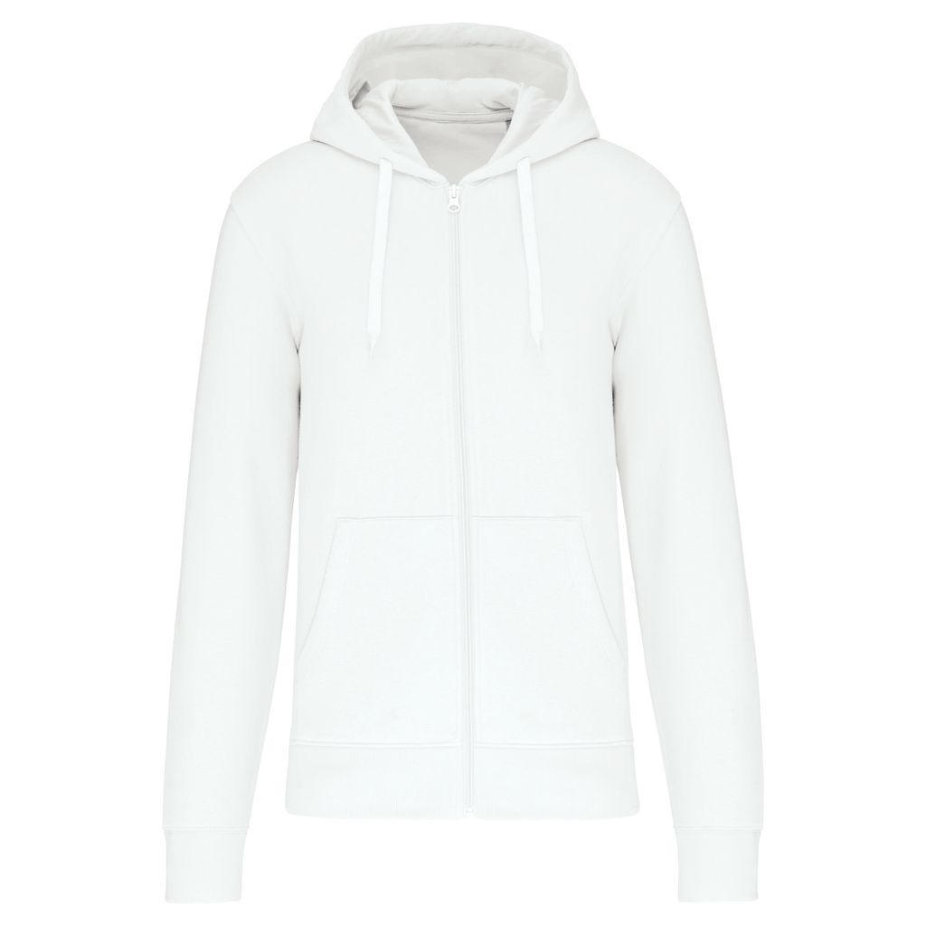 Kariban Umweltfreundliches Kapuzensweatshirt mit Reißverschluss Herren