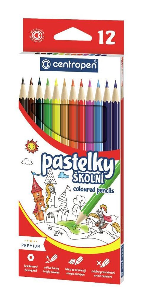 Centropen pastelky 9520 šestihranné /12 ks Obrázek produktu 
