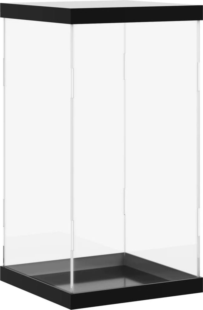 vidaXL Vitrína Transparent 20x20x38 cm Akryl Obrázok produktu 