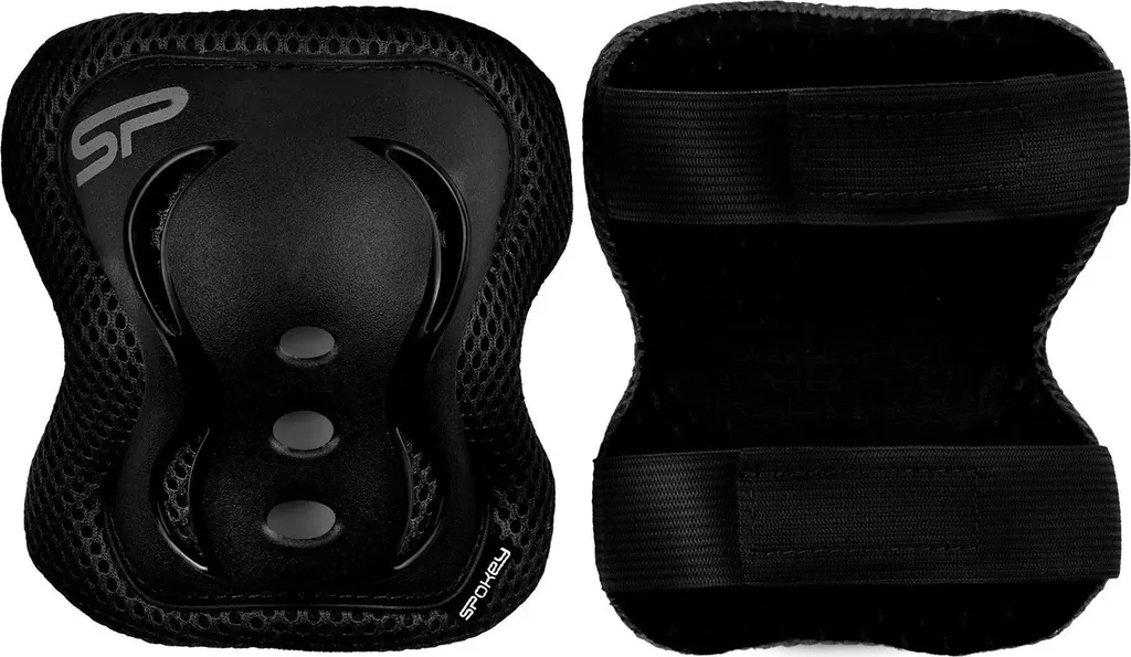 Protections Spokey Shield Taille L - Coques Rigides et Mousse Confort Bk - 3