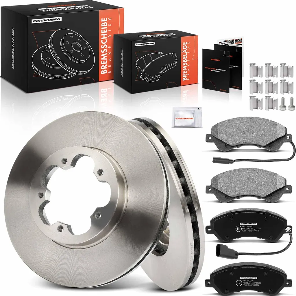 Éliminez les Vibrations : Kit Disques et Plaquettes de Frein Ford Transit