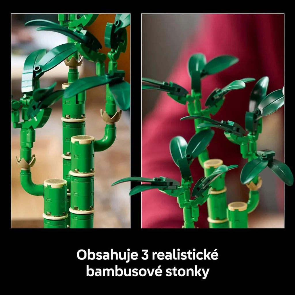 LEGO 10344 Botanicals Bambou de la Chance, Kit de Construction Déco Zen - 21