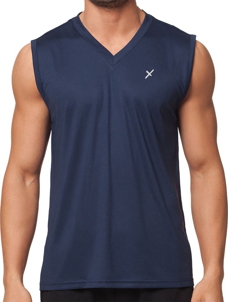 Sport-Tanktop für Herren – CFLEX – Sportswear-Kollektion – Marineblau